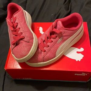 Bright rose Glitz puma